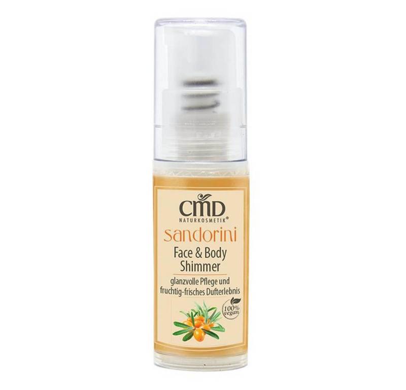 CMD Naturkosmetik Gesichtsfluid Sandorini - Face & Body Shimmer 5ml von CMD Naturkosmetik