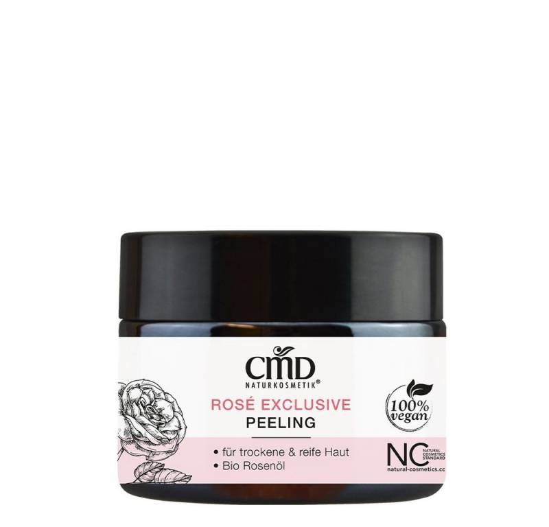 CMD Naturkosmetik Gesichtspeeling Rose Exclusive Peelingcreme 50ml von CMD Naturkosmetik