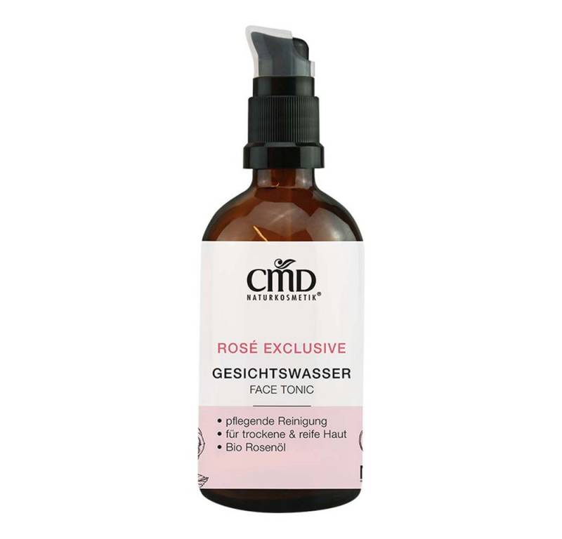 CMD Naturkosmetik Gesichtswasser Rosé Exclusive - Gesichtswasser 100ml von CMD Naturkosmetik