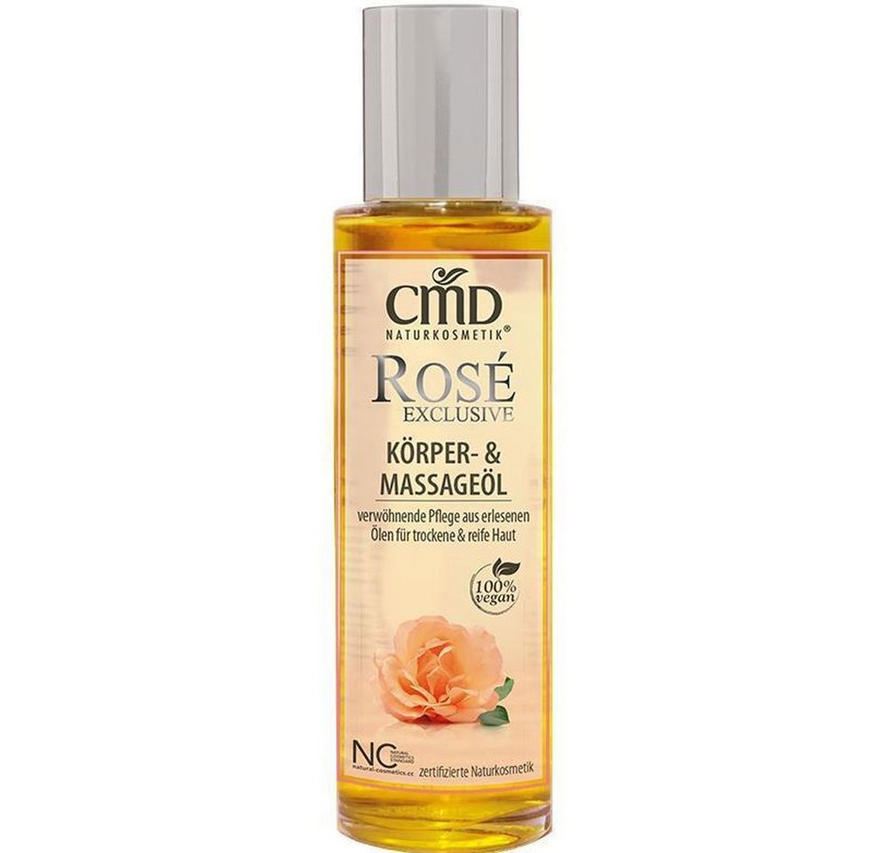 CMD Naturkosmetik Massageöl Rosé Exclusive, 100 ml von CMD Naturkosmetik