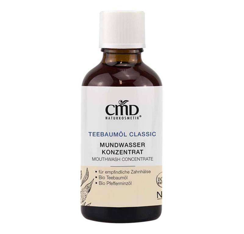 CMD Naturkosmetik Mundwasser Teebaumöl - Mundwasser 50ml 5er Pack von CMD Naturkosmetik