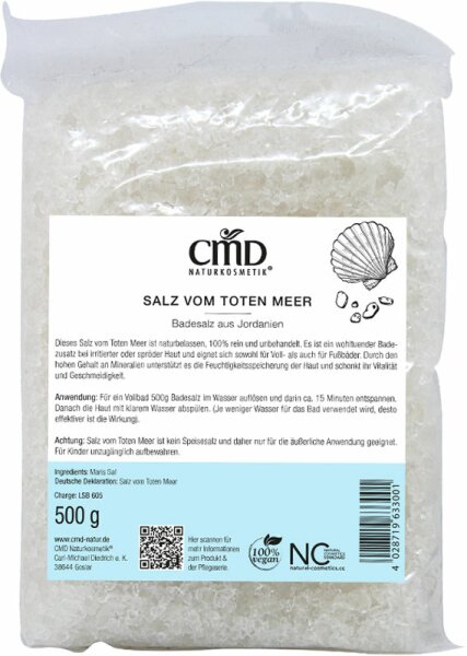 CMD Naturkosmetik Neutral Salz vom Toten Meer 500 g von CMD Naturkosmetik