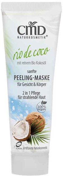 CMD Naturkosmetik Rio de Coco Peeling-Maske 50 ml von CMD Naturkosmetik