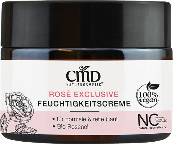 CMD Naturkosmetik Rosé Exclusive Feuchtigkeitscreme 50 ml von CMD Naturkosmetik