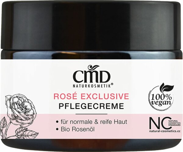 CMD Naturkosmetik Rosé Exclusive Pflegecreme 50 ml von CMD Naturkosmetik