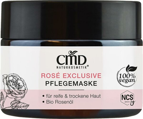 CMD Naturkosmetik Rosé Exclusive Pflegemaske 50 ml von CMD Naturkosmetik