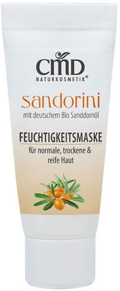 CMD Naturkosmetik Sandorini Feuchtigkeitsmaske 5 ml von CMD Naturkosmetik
