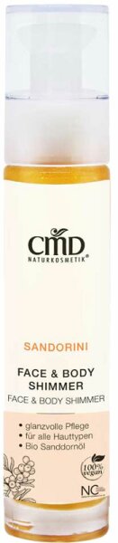 CMD Naturkosmetik Sandorini Sandorini Face & Body Shimmer 50 ml von CMD Naturkosmetik