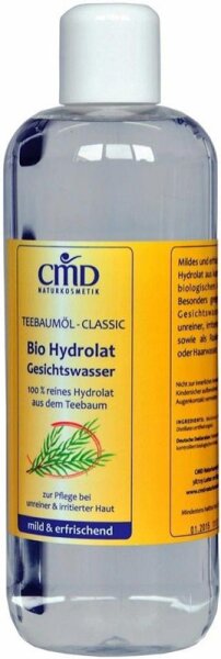 CMD Naturkosmetik Teebaumöl Bio Hydrolat (Gesichtswasser) 500 ml von CMD Naturkosmetik