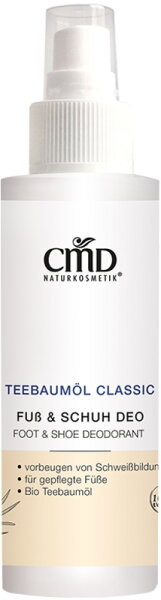 CMD Naturkosmetik Teebaumöl Fuss & Schuh Deo 100 ml von CMD Naturkosmetik