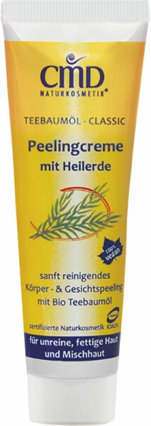 CMD Naturkosmetik Teebaumöl Peelingcreme mit Heilerde 50 ml von CMD Naturkosmetik