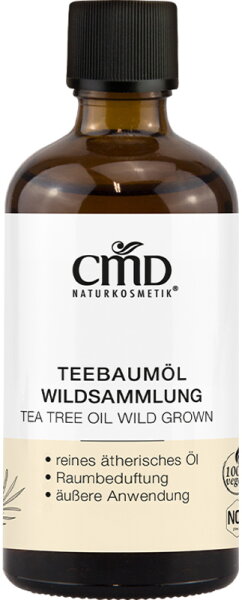 CMD Naturkosmetik Teebaumöl Wildsammlung mit Tropfeinsatz 100 ml von CMD Naturkosmetik