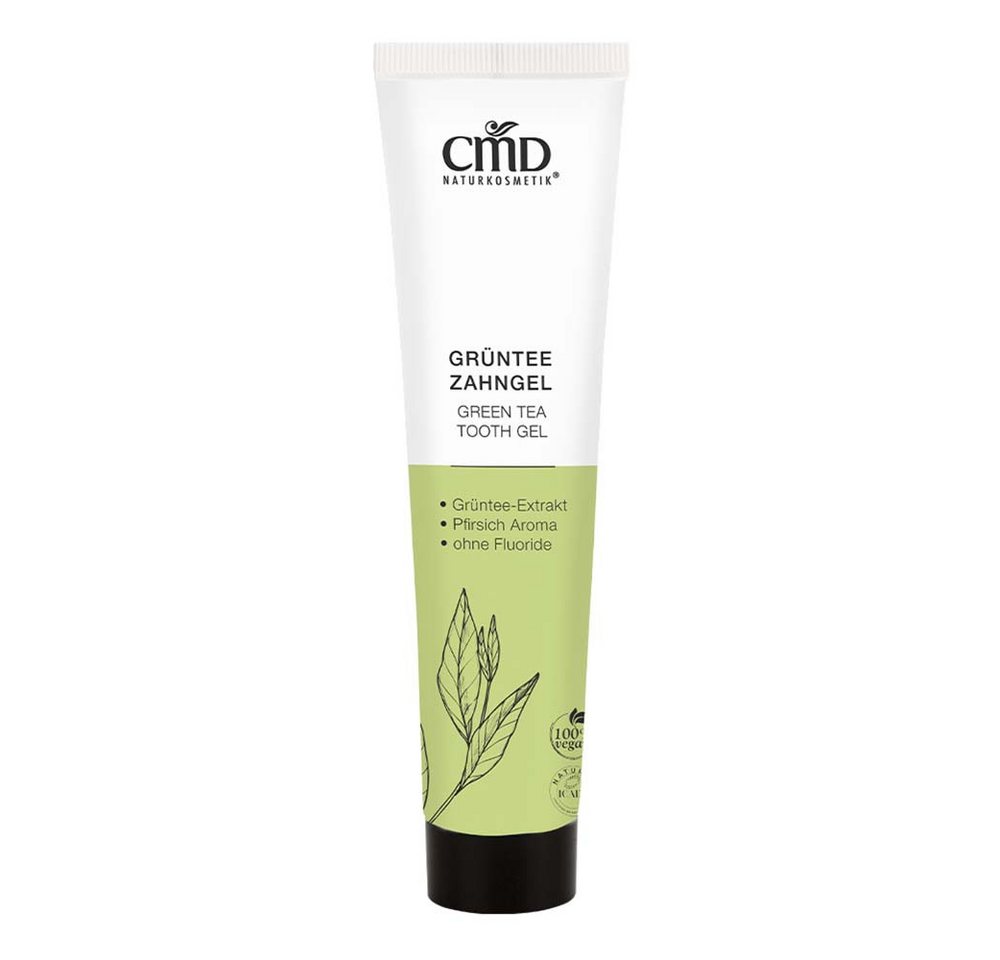 CMD Naturkosmetik Zahnpasta Grüntee - Zahngel 75ml 6er Pack von CMD Naturkosmetik