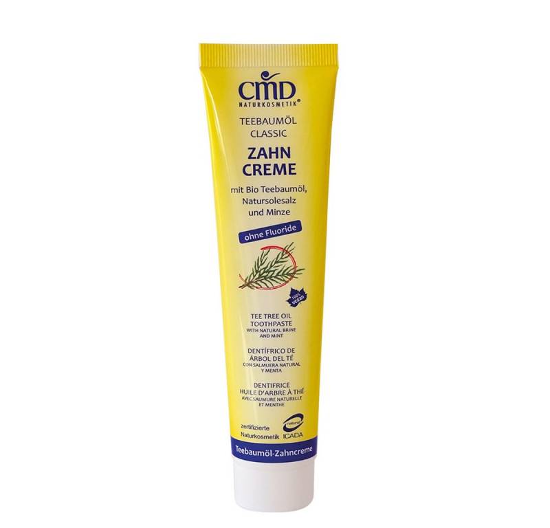 CMD Naturkosmetik Zahnpasta Teebaumöl - Zahncreme 75ml 5er Pack von CMD Naturkosmetik