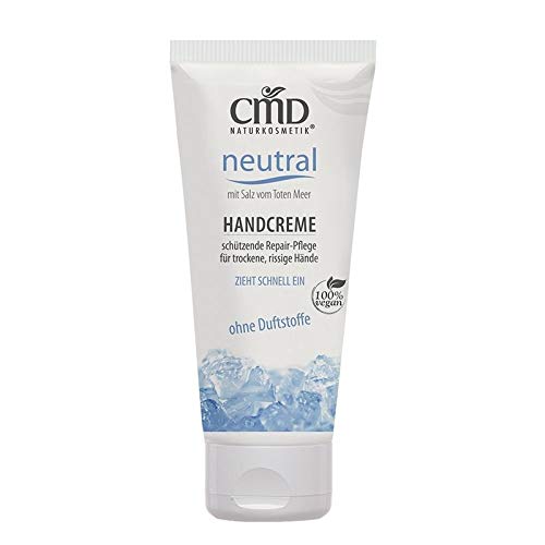 CMD Neutral Handcreme mit Salz vom Toten Meer 2er-Pack (bio, vegan, Naturkosmetik) von CMD Naturkosmetik