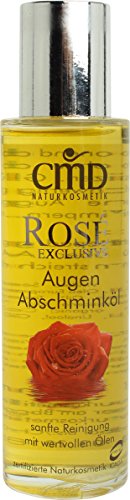 CMD Rosé Exclusive Augen-Abschminköl (bio, vegan, Naturkosmetik) Make-up-Entferner von CMD Naturkosmetik