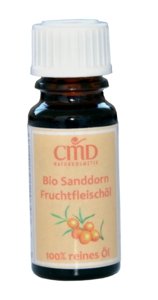 Sanddorn Fruchtfleischöl 50 ml aus kontrolliert biologischem Anbau, DE-ÖKO-007 von CMD Naturkosmetik