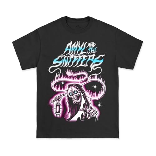 Amyl and The Sniffers Reaper T-Shirt Unisex Black L von CMHVX