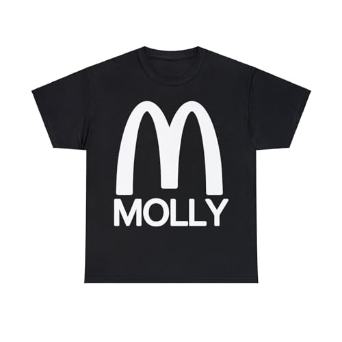 Molly Y2k Streetwear T-Shirts Merch and Colors Black M von CMHVX