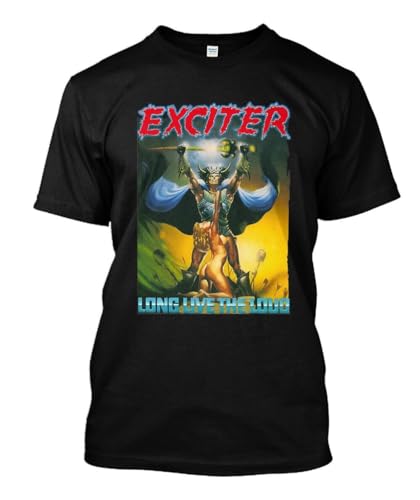 NWT 7799-EXCITER - Long Live The Loud T-Shirt Size S-3XL Black Black XXL von CMHVX