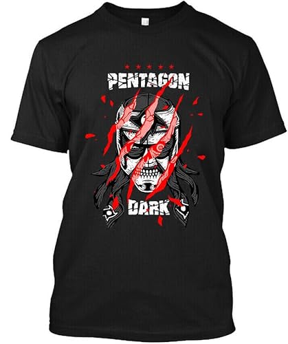 NWT 8799-PENTAGON JR Perros DEL MAL Lucha Underground 2 Side T Shirt Size S-4XL Black XXL von CMHVX