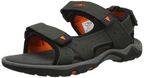 CMP Herren ALMAAK Hiking Sandal Riemchensandalen, Grey, 47 EU von CMP