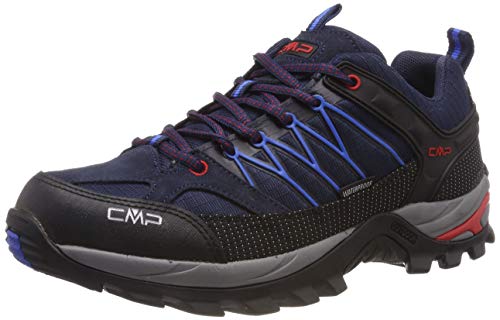 CMP Unisex Kinder Rigel Low Shoe Wp Trekking-& Wanderhalbschuhe, Blau B Blue Royal 10nc von CMP