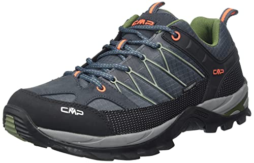 CMP Herren Rigel Low Shoe WP Trekking-Schuhe, Antracite-TORBA, 45 EU von CMP