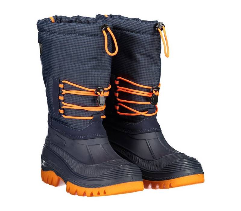 CMP Ahto (wasserdicht, Clima Protect Futter) dunkelblau/orange Kinder Winterstiefel von CMP