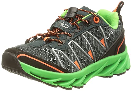 CMP Kids Altak Trail Shoes Wp 2.0 Traillaufschuh, Petrol Flash Orange, 29 EU von CMP