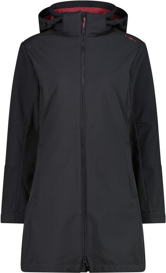 CMP Anorak WOMAN PARKA ZIP HOOD ANTRACITE-PEONY CMP Anorak WOMAN PARKA ZIP HOOD ANTRACITE-PEONY von CMP