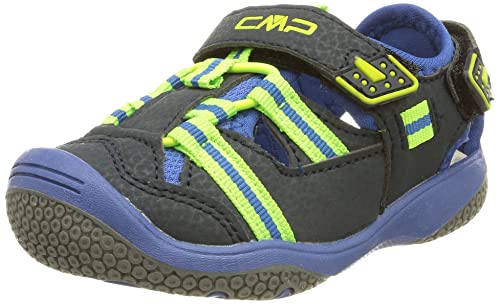 CMP Unisex Baby Naboo Hiking Sportliche Sandale, B.Blue-Acido, 22 EU von CMP