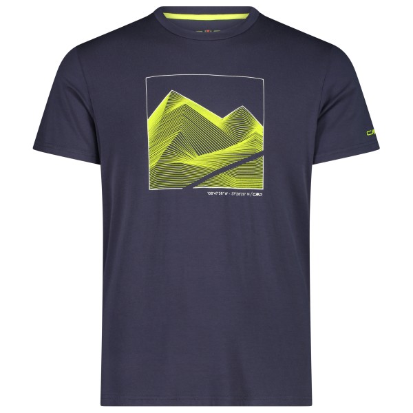 CMP - Bamboo Jersey T-Shirt - T-Shirt Gr 58 blau von CMP