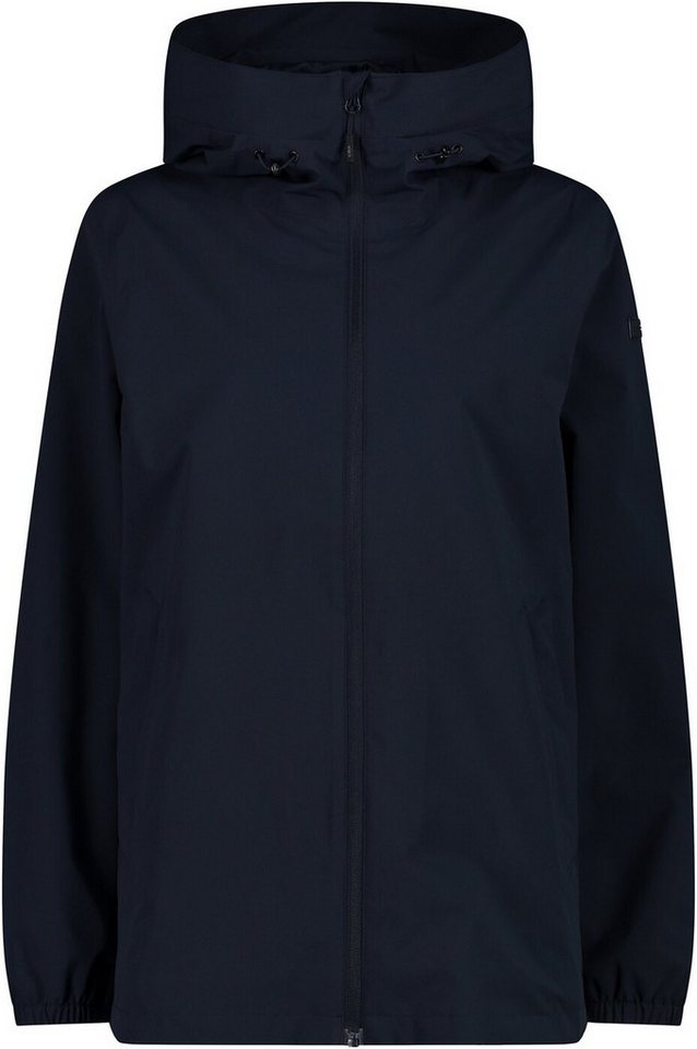 CMP Blouson WOMAN JACKET FIX HOOD BLACK BLUE von CMP