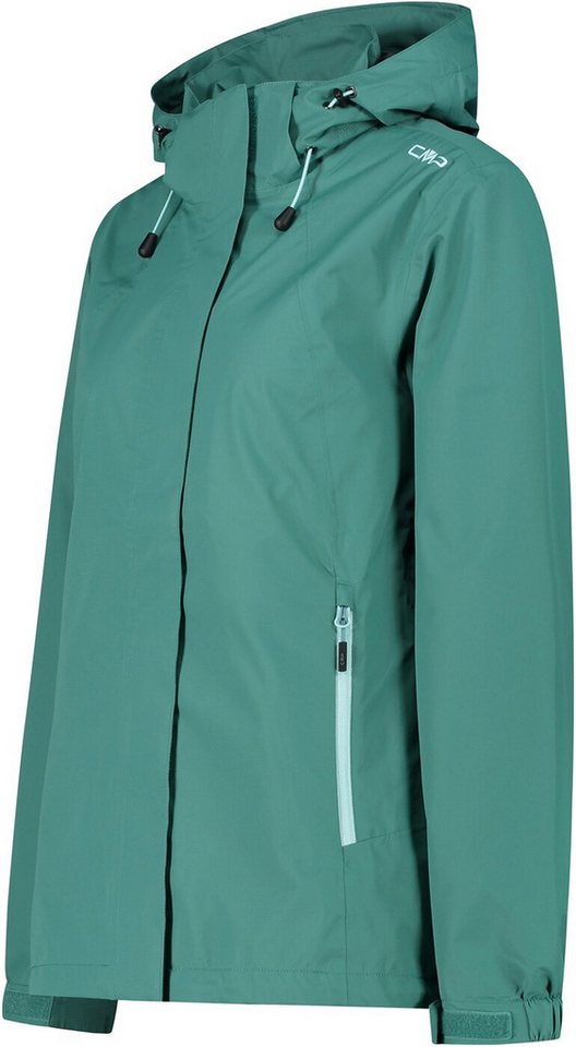 CMP Blouson WOMAN JACKET ZIP HOOD WITH VENTILATION AGAVE von CMP