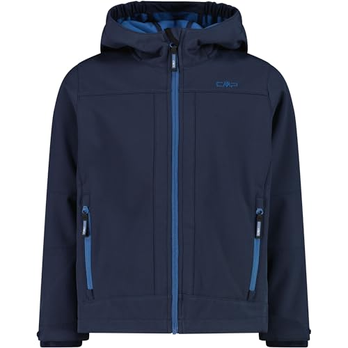 CMP Boy Softshell Jacket FIX Hood B.Blue-Bluestone - 176 von CMP