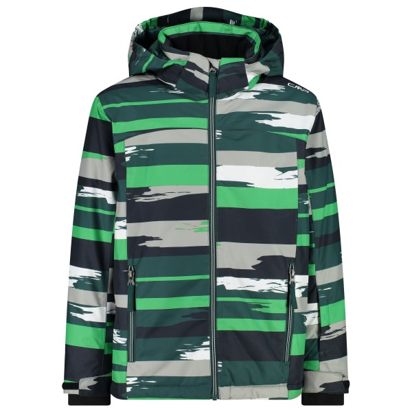 CMP - Boy's Jacket Snaps Hood Twill - Skijacke Gr 128 bunt von CMP