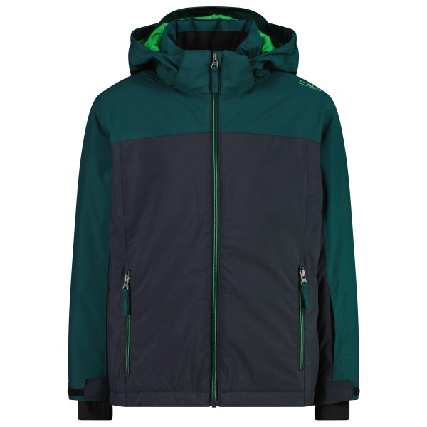 CMP - Boy's Jacket Snaps Hood Twill - Skijacke Gr 140 blau von CMP
