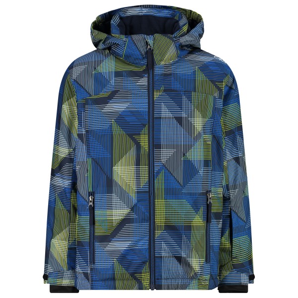 CMP - Boy's Jacket Snaps Hood Twill - Skijacke Gr 176 blau von CMP