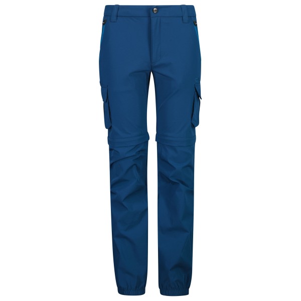 CMP - Boy's Zip Off Pant 4-Way Stretch - Trekkinghose Gr 98 blau CMP - Boy's Zip Off Pant 4-Way Stretch - Trekkinghose Gr 98 blau von CMP