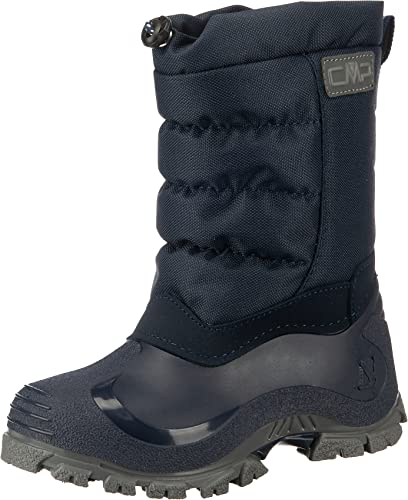 CMP Jungen Kids Hanki 2.0 Sneeuwlaarzen Snow Boot, Black Blue, 25 EU von CMP