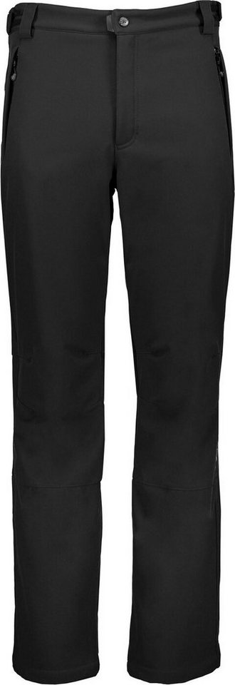 CMP Bundfaltenhose MAN PANT WITH INNER GAITER NERO von CMP