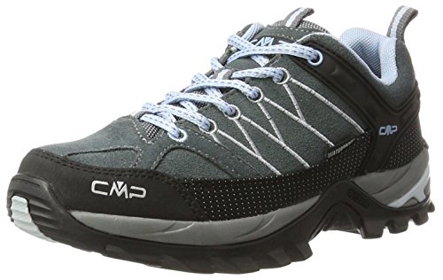 CMP Rigel Low, Damen Trekking- & Wanderhalbschuhe, Schwarz (Graffite-Azzurro 77BD), 36 EU (3 UK) von CMP