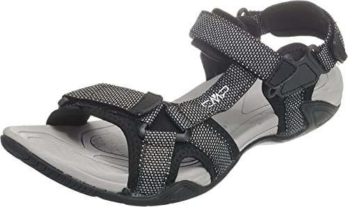 CMP Herren Hamal Riemchensandalen, Schwarz, 42 EU von CMP