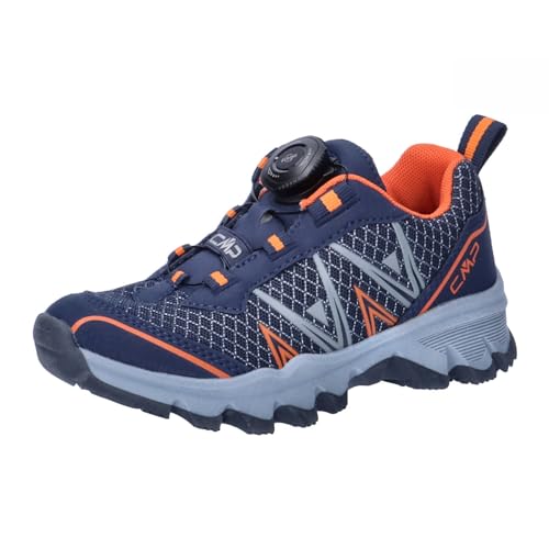 CMP Campagnolo Kids Aksa Fitgo Fast Hiking Shoes B.Blue-Flame Größe EU 35 von CMP