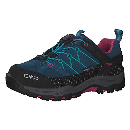 CMP Kids Rigel Low Trekking Shoes Wp Jungen Trekking-Schuhe , Blau Deep Lake Baltic, 30 EU von CMP