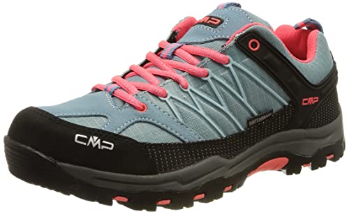 CMP Rigel Low Shoe Wp Trekking-& Wanderstiefel, CLOROPHILLA-RED Fluo, 38 EU von CMP