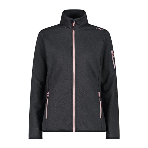 CMP Damen 34H6386 Knit-Tech-Fleece mit Inner Layer aus Mesh, nero-graffite,42 CMP Damen 34H6386 Knit-Tech-Fleece mit Inner Layer aus Mesh, nero-graffite,42 von CMP