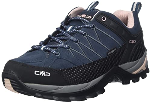 CMP Damen Rigel Low Wmn Shoes Wp Trekking-Schuhe, Asphalt Antracite Rose, 38 EU von CMP