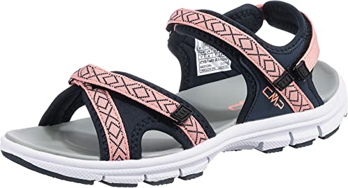 CMP Damen ALMAAK WMN Hiking Sandal Sportsandale, B.Blue-Peach, 36 EU von CMP